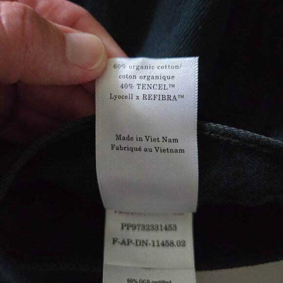 Everlane The OG Baggy Jean Ink Wash Dark Blue 23 - Picture 5 of 5